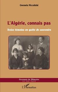 L'Algérie, connais pas