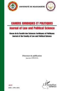 Cahiers juridiques et politiques 2019