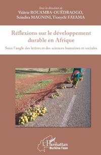 Réflexions sur le développement durable en Afrique