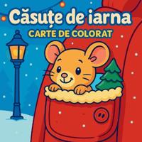 Casu?e de iarna - Carte de colorat