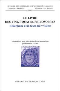 Le livre des XXIV philosophes