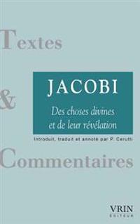 Des Choses Divines Et De Leur Revelation