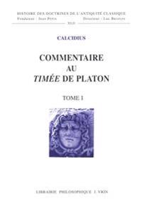 Commentaire Au Timee De Platon