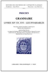 Grammaire Livres XIV, XV, XVI