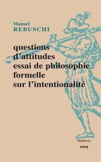 Questions D'attitudes
