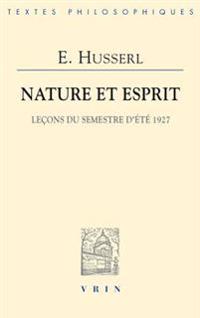 Nature Et Esprit