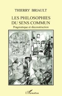 Les philosophies du sens commun
