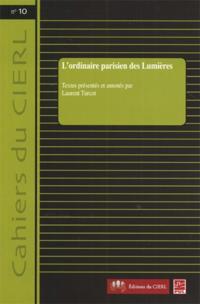 L''ordinaire parisien des Lumières