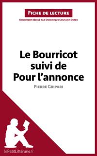 Le Bourricot suivi de Pour l''annonce de Pierre Gripari (Fiche de lecture)