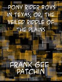 Pony Rider Boys in Texas Or, The Veiled Riddle of the Plains