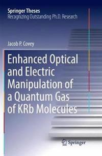 Enhanced Optical and Electric Manipulation of a Quantum Gas of KRb Molecules
