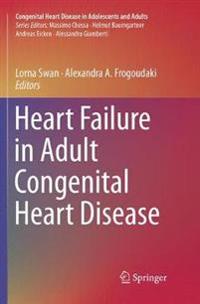 Heart Failure in Adult Congenital Heart Disease