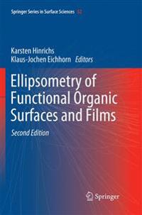 Ellipsometry of Functional Organic Surfaces and Films