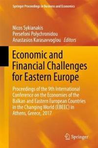 Kirjan kansi "Economic and Financial Challenges for Eastern Europe"