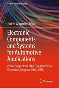 Bokomslag för "Electronic Components and Systems for Automotive Applications"