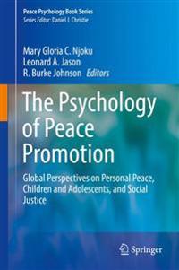 Bokomslag för "The Psychology of Peace Promotion"