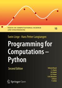 Texts in Computational Science and Engineering