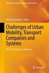 Bokomslag för "Challenges of Urban Mobility, Transport Companies and Systems"