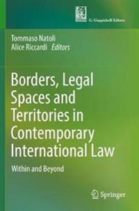 Bokomslag för "Borders, Legal Spaces and Territories in Contemporary International Law"