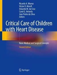Kirjan kansi "Critical Care of Children with Heart Disease"