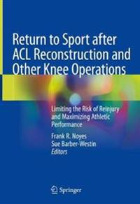 Kirjan kansi "Return to Sport after ACL Reconstruction and Other Knee Operations"