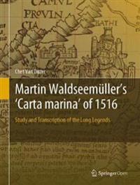 Kirjan kansi "Martin Waldseemüller’s 'Carta marina' of 1516"
