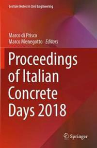 Bokomslag för "Proceedings of Italian Concrete Days 2018"