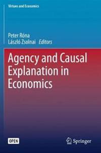 Kirjan kansi "Agency and Causal Explanation in Economics"