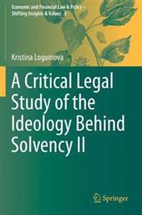 Bokomslag för "A Critical Legal Study of the Ideology Behind Solvency II"
