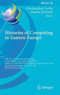 Bokomslag för "Histories of Computing in Eastern Europe"
