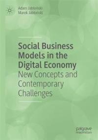 Bokomslag för "Social Business Models in the Digital Economy"