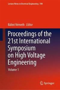 Bokomslag för "Proceedings of the 21st International Symposium on High Voltage Engineering"