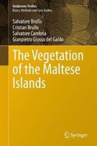 Kirjan kansi "The Vegetation of the Maltese Islands"