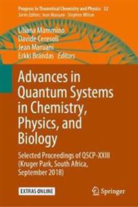 Bokomslag för "Advances in Quantum Systems in Chemistry, Physics, and Biology"