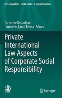 Bokomslag för "Private International Law Aspects of Corporate Social Responsibility"