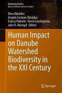 Kirjan kansi "Human Impact on Danube Watershed Biodiversity in the XXI Century"