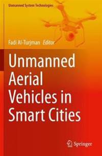 Kirjan kansi "Unmanned Aerial Vehicles in Smart Cities"