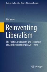 Springer Studies in the History of Economic Thought