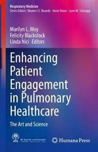 Kirjan kansi "Enhancing Patient Engagement in Pulmonary Healthcare"