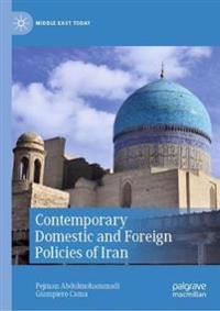 Kirjan kansi "Contemporary Domestic and Foreign Policies of Iran"