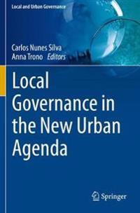 Kirjan kansi "Local Governance in the New Urban Agenda"