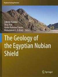 Bokomslag för "The Geology of the Egyptian Nubian Shield"