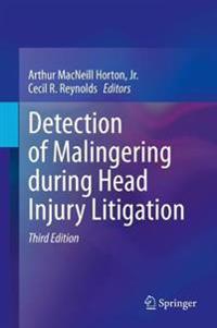 Bokomslag för "Detection of Malingering during Head Injury Litigation"
