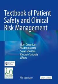 Kirjan kansi "Textbook of Patient Safety and Clinical Risk Management"