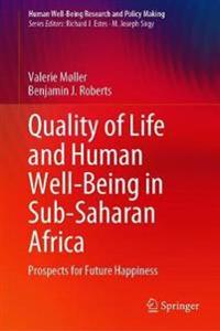 Bokomslag för "Quality of Life and Human Well-Being in Sub-Saharan Africa"