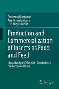 Bokomslag for "Production and Commercialization of Insects as Food and Feed"