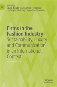 Kirjan kansi "Firms in the Fashion Industry"