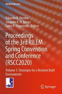Bokomslag för "Proceedings of the 3rd RILEM Spring Convention and Conference (RSCC2020)"