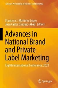 Bokomslag för "Advances in National Brand and Private Label Marketing"