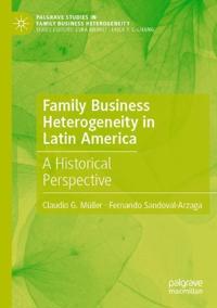 Kirjan kansi "Family Business Heterogeneity in Latin America"